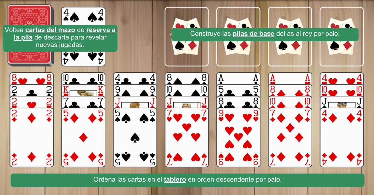 Preparación del Solitario Australiano